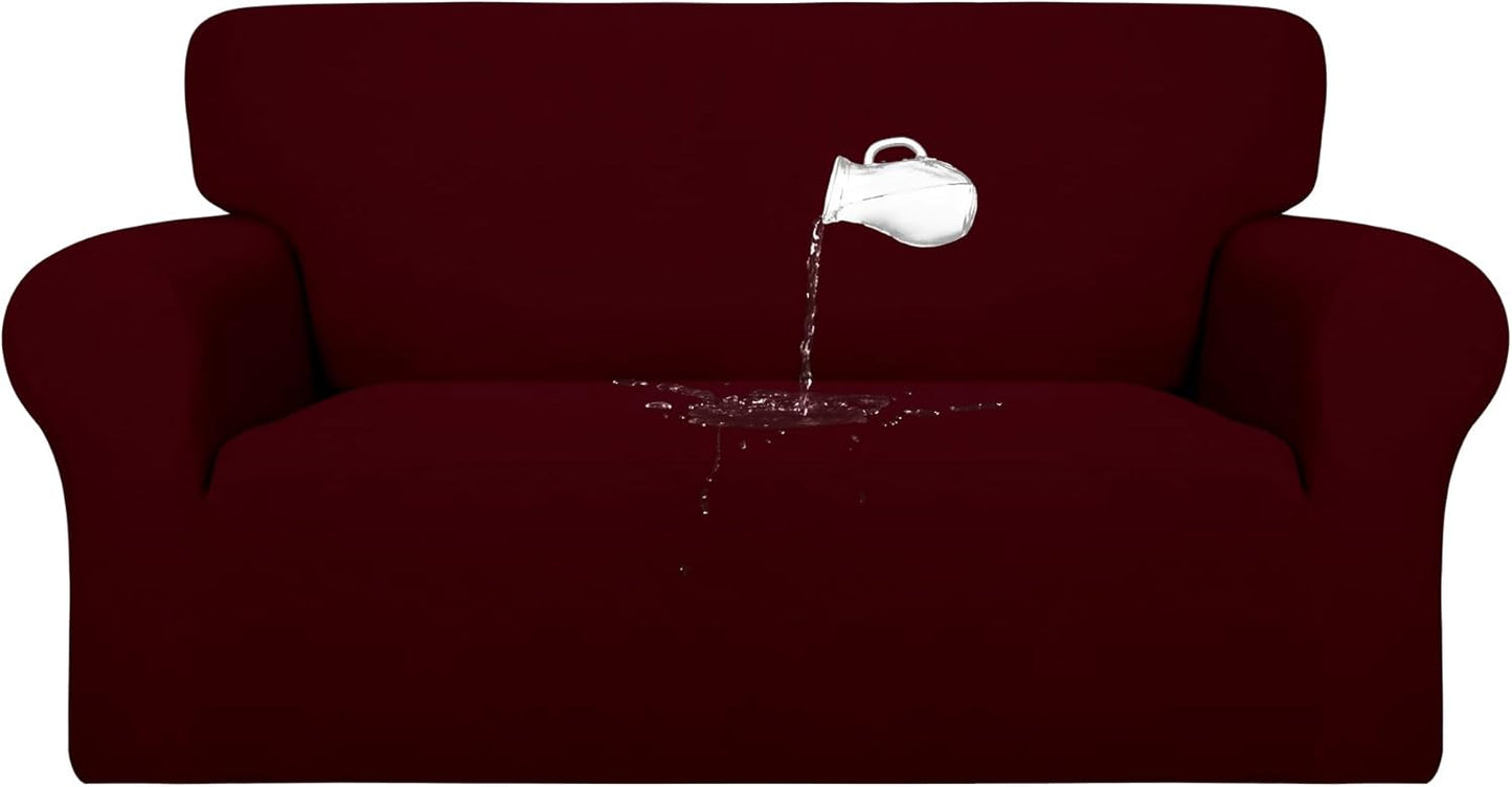 PureFit Waterproof Couch Cover for Loveseat - Perfect Fit & Easy Care