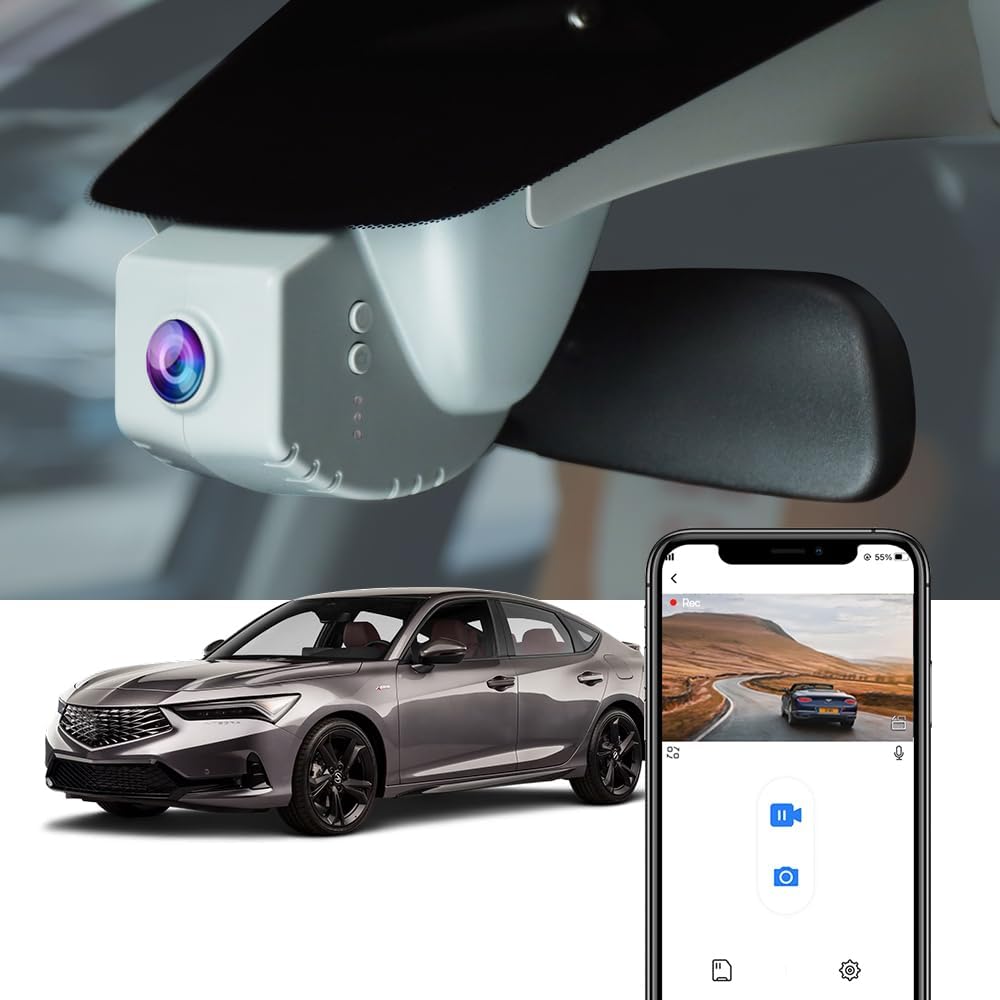 Fitcamx 4K Dash Cam for Acura Integra 2023-2025 - Ultra HD