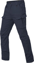 Men's Cotton Hiking Tactical Pants - Stretch Rip-Stop Cargo