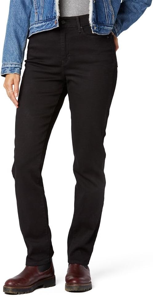 Levi Strauss Signature Women's High-Rise Straight Jeans Review
