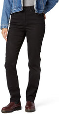 Levi Strauss Signature Gold Women's High-Rise Straight Jeans - Stretch