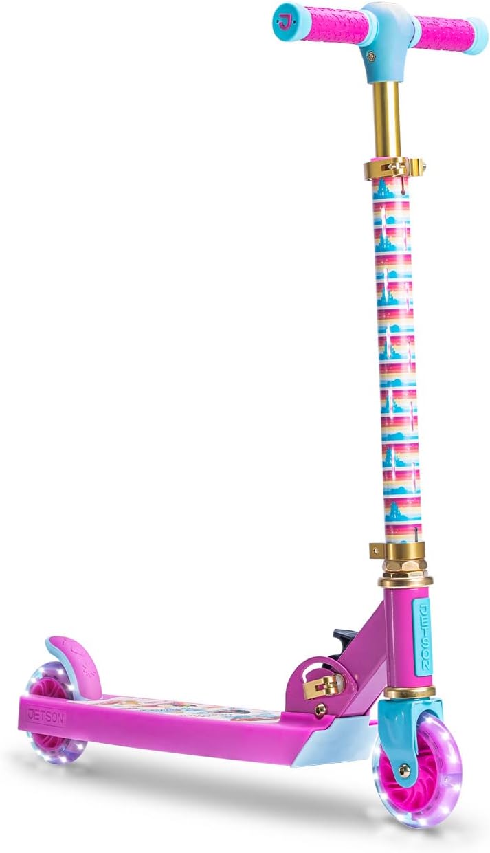 Jetson Character Kids Kick Scooter with Light-Up Wheels