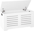 DINZI LVJ Storage Chest Wooden Toy Box with Flip-Top - Versatile