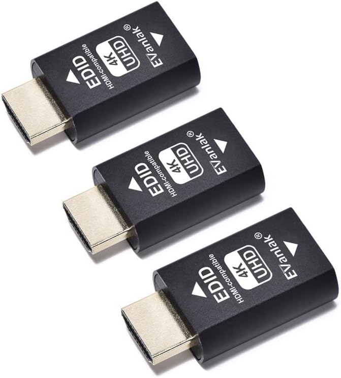 Hdmi Edid Emulator Passthrough Adapter for Mac and More