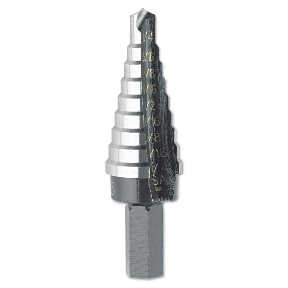 Irwin Tools Unibit #3 Step-Drill Bit for Precision Drilling