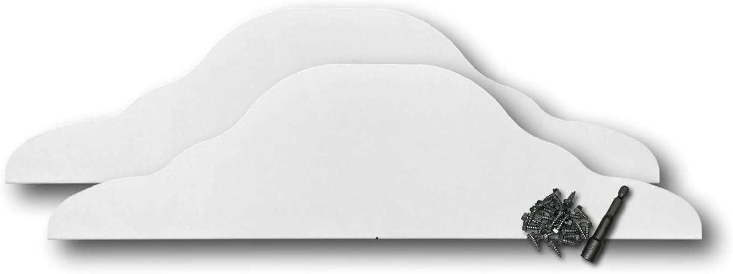 Eagle 1 Rain Gutter Valley Splash Guards for Home Protection