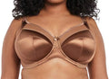 GODDESS Keira Underwire Banded Bra Plus Size - Supportive Satin Cup