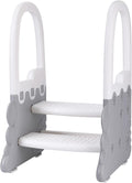 Toddler Step Stool for Bathroom Sink 2 Step Stool for Kids - Safe