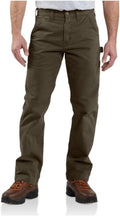 Carhartt Men's B324 Washed Twill Relaxed Fit Pant - Tough Comfort Sits