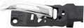 TRQ Front Left Interior Door Handle Chrome Compatible with 2011-2016