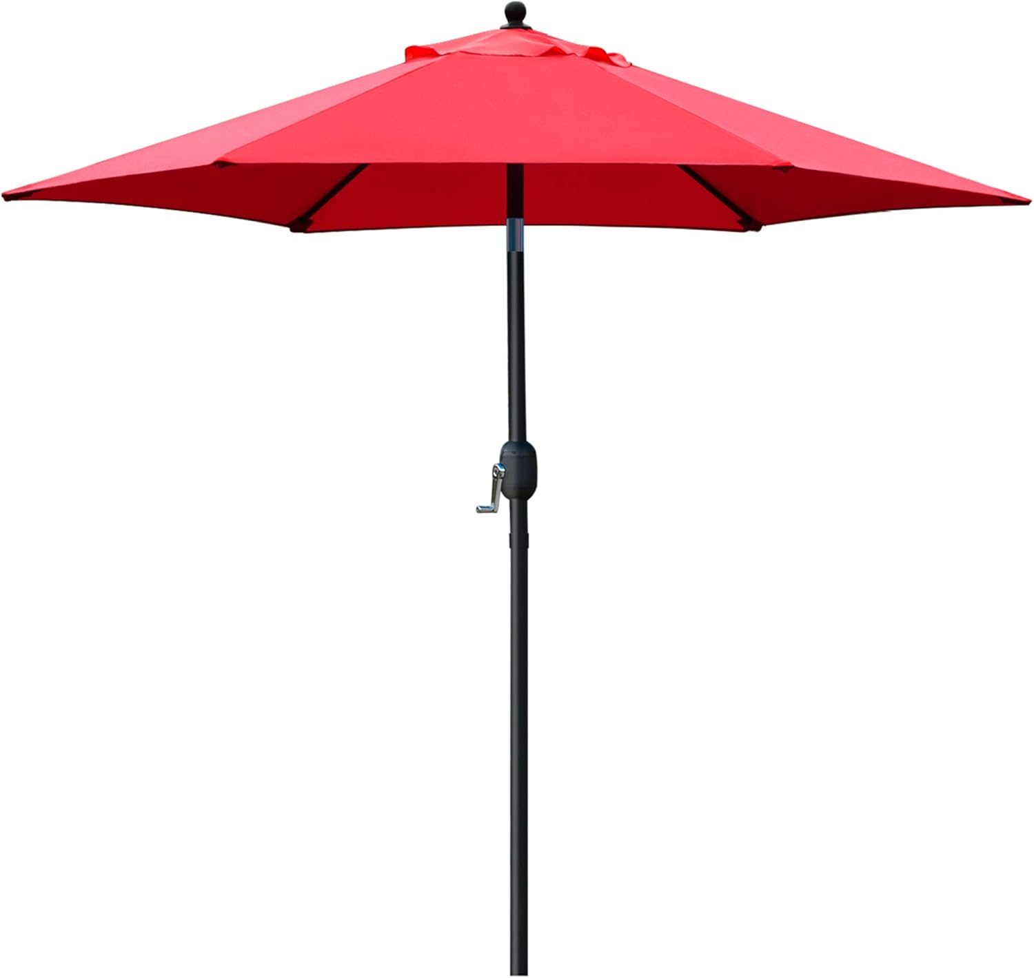 Sunnyglade 7.5ft Patio Umbrella with Push Button Tilt and Crank