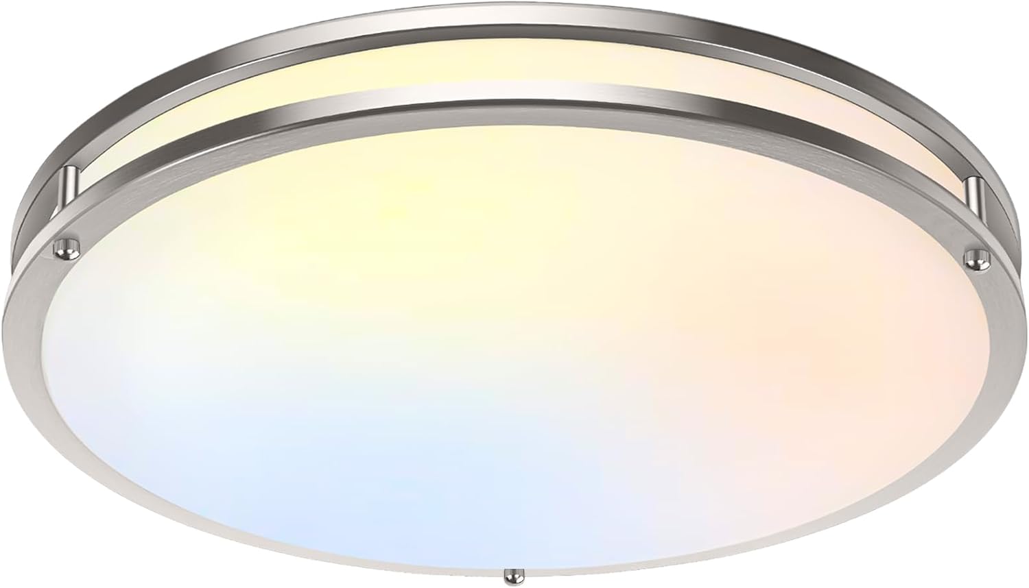 18in LED Flush Mount Ceiling Light with Adjustable Brightness