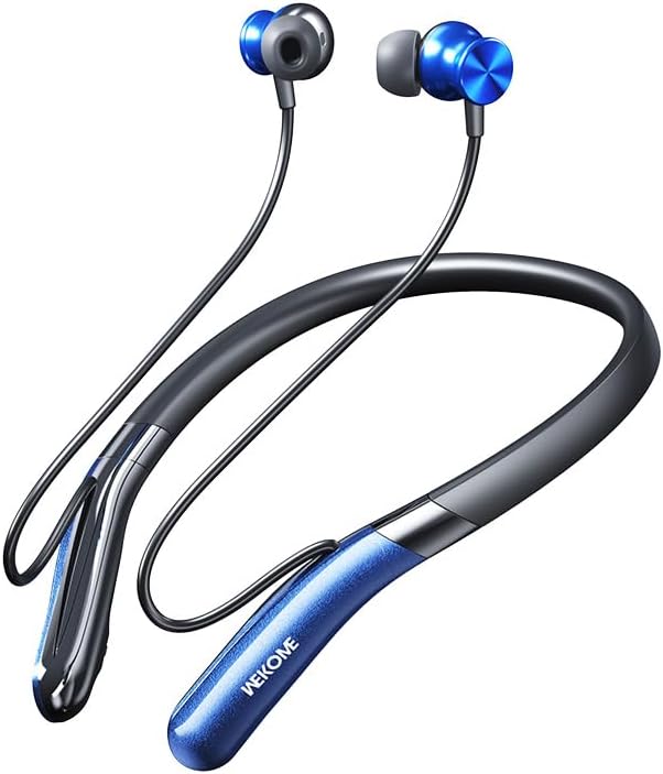 Neckband Bluetooth Headphones with CVC8.0 Noise Canceling Mic