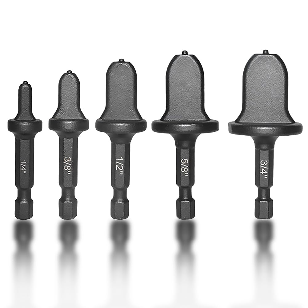 Kigauru 5Pcs Copper Tube Swaging Tool Set