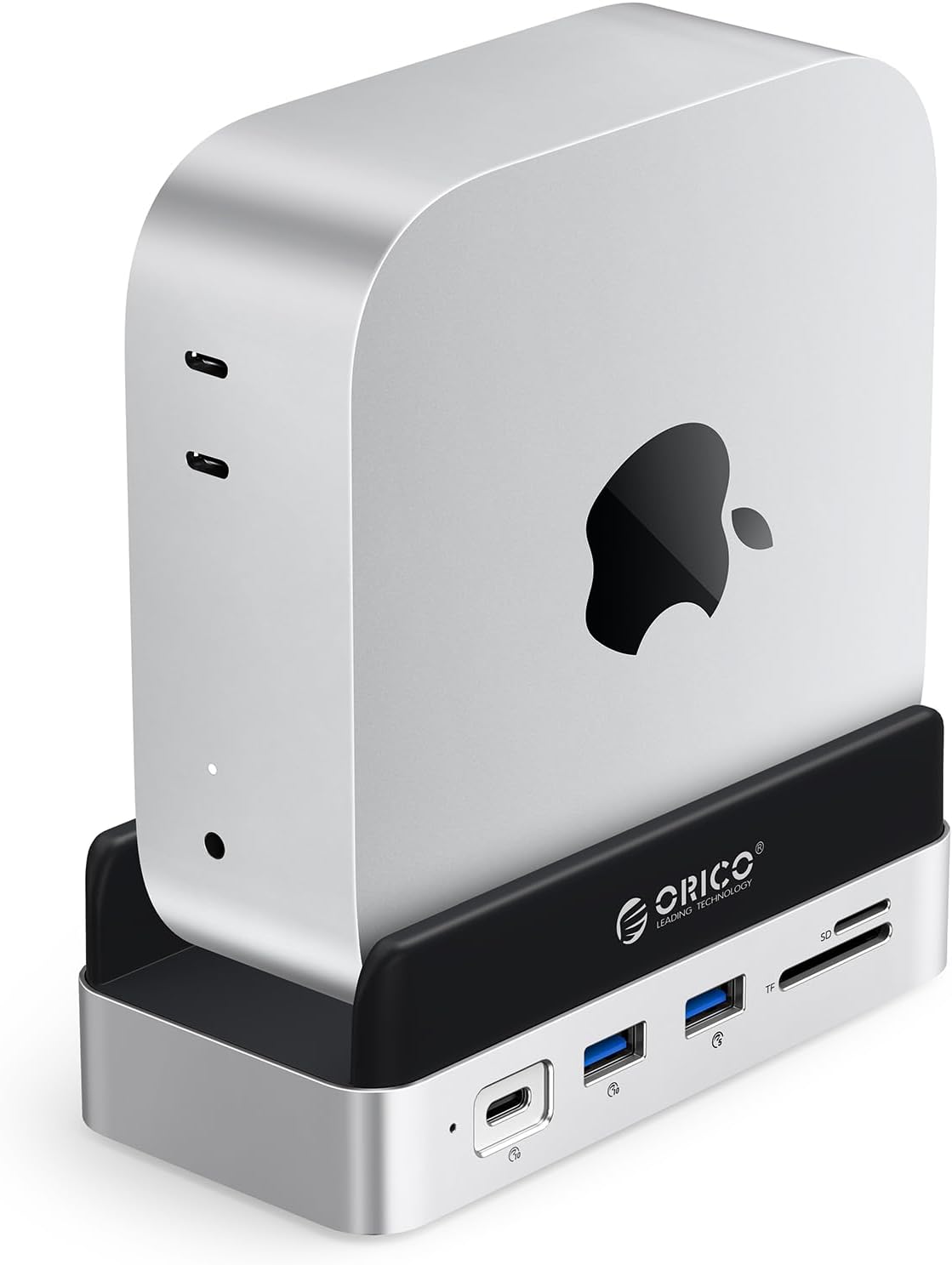 ORICO MiniDock and Stand for Mac Mini 2024 - 9-in-1 Hub