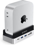 ORICO MiniDock and Stand for Mac Mini M4 - 9-in-1 Hub with 512GB SSD