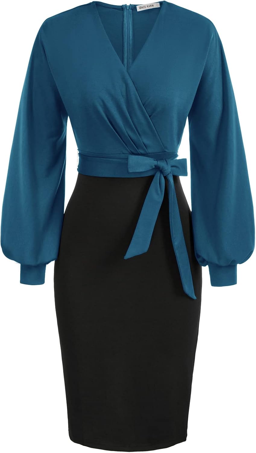 Elegant Women's Work Pencil Dress for Office and Parties