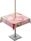 Romantic Valentine's Outdoor Tablecloth 54x54in
