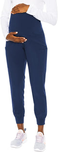 Maternity Jogger Scrub Pants for Women High Rise Waist - Comfortable