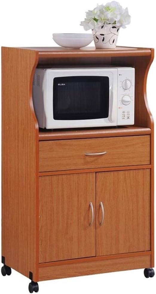Hodedah Microwave Cart: Organize With Style!