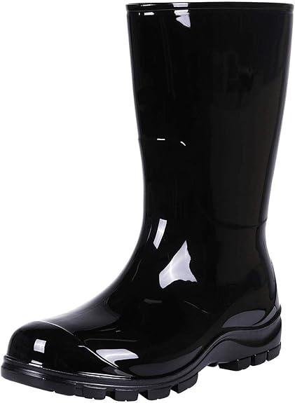Asgard Women's Mid Calf Rain Boots for Stylish Wet Weather