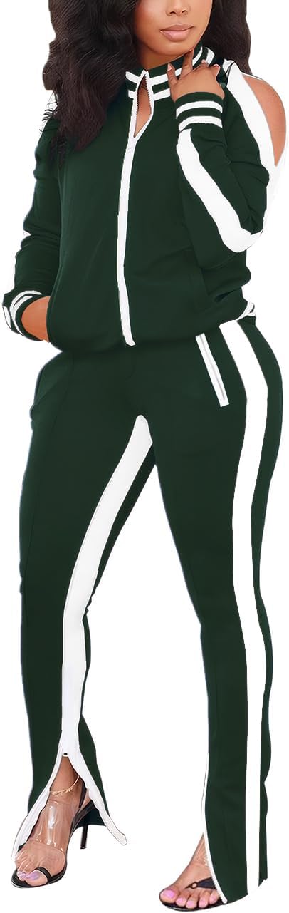 TOPONSKY Women Casual 2 Piece Outfit Long Pant Set for Comfort