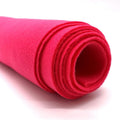 Ice Fabrics Craft Felt Fabric by the Yard - Soft 72in Wide Fuchsia its