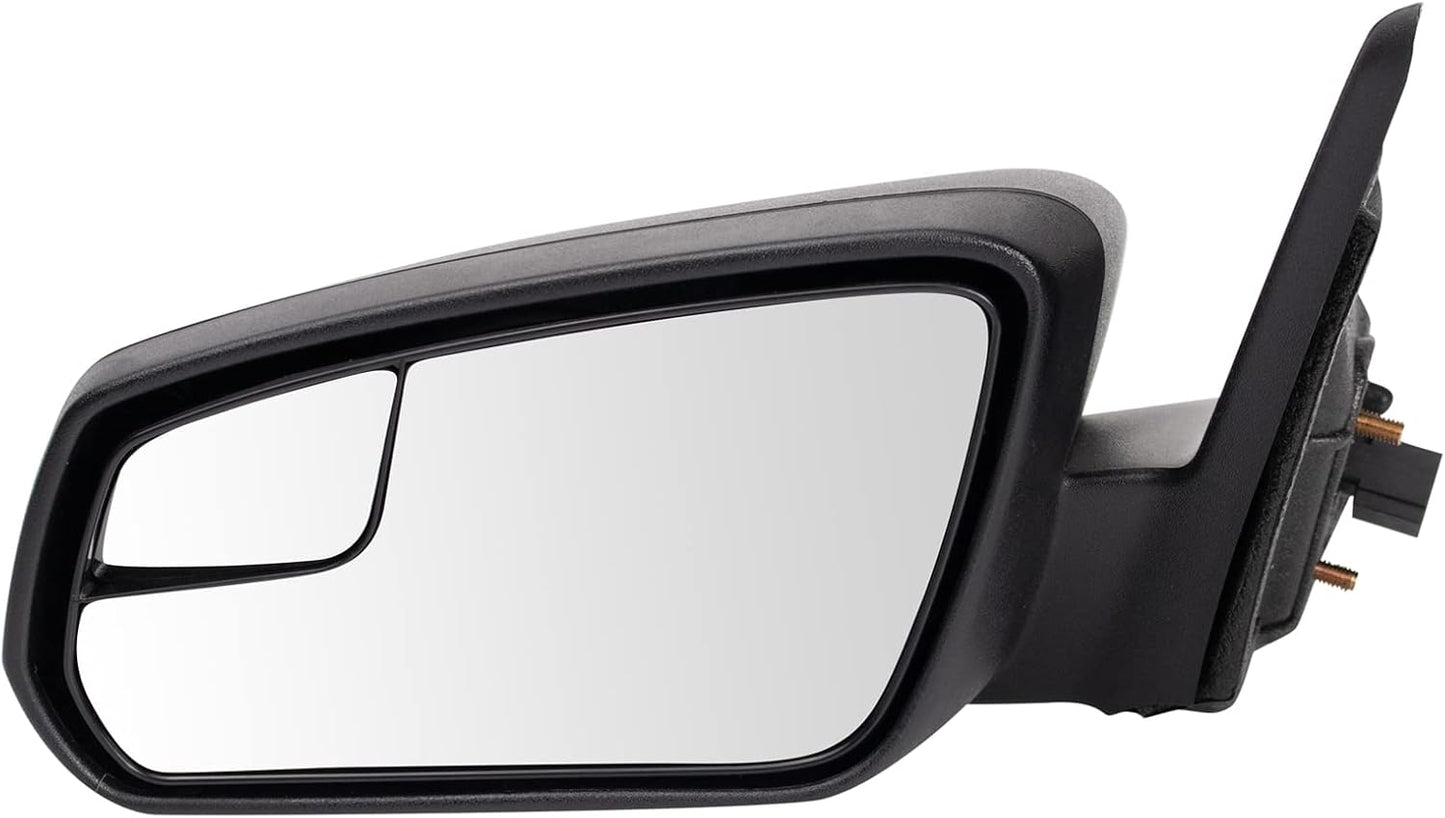 TRQ Driver Side Power Mirror with Spotter Glass for Mustang