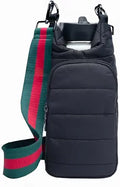 WanderFull Crossbody HydroBag Quilted Water Bottle Carrier - Stylish