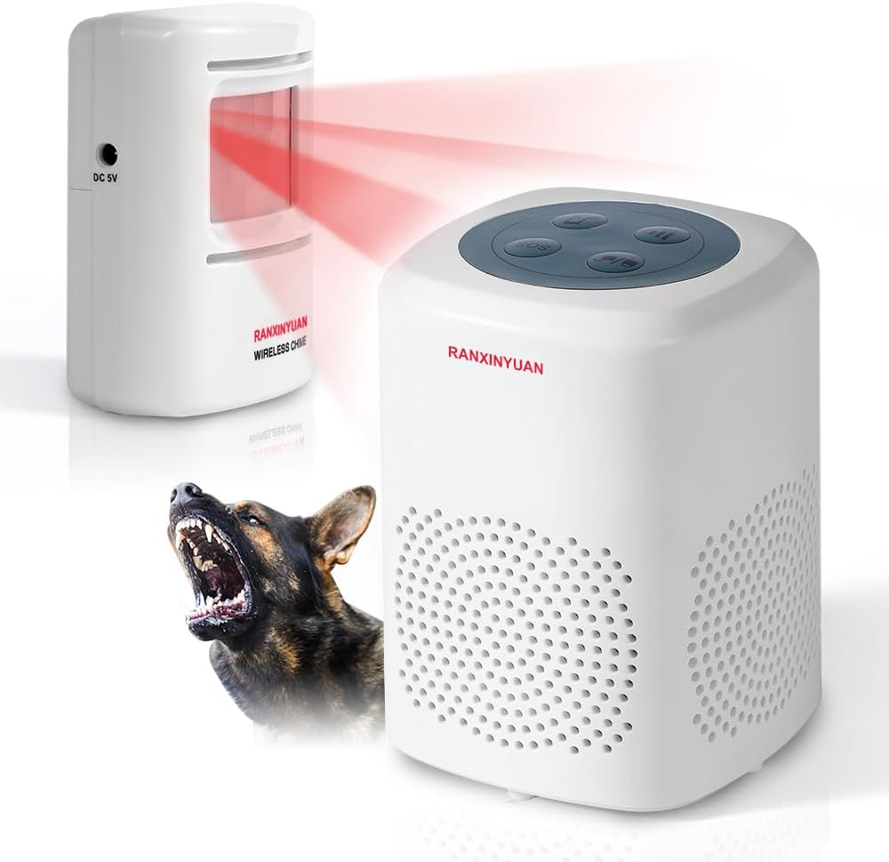 Barking Dog Motion Sensor Alarm for Home Security System