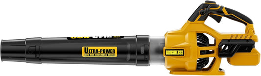 Cordless Leaf Blower with 600 CFM and Turbo Boost Features