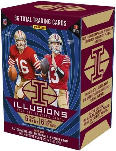 2023 Panini Illusions NFL Football Trading Card Blaster Box Review