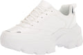Women Chunky Platform Dad Colorblock Sneakers - Bold Comfortable Style