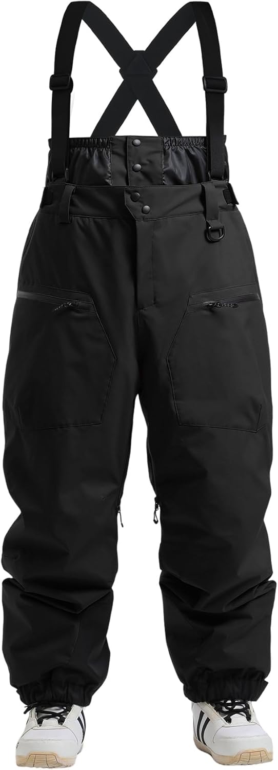 IMPHUT Ski Pants for Men - Insulated Waterproof Snow Pants
