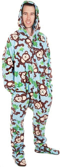 Forever Lazy Footed Adult Onesies Unisex - Cozy Detachable Feet SIZING
