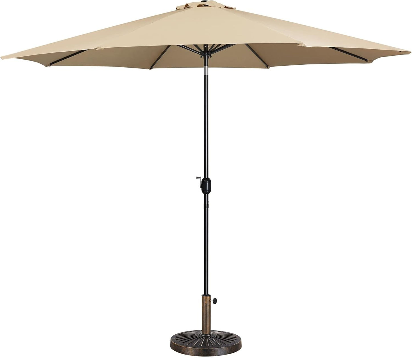 11FT Garden Table Umbrella with Base for Outdoor Relaxation