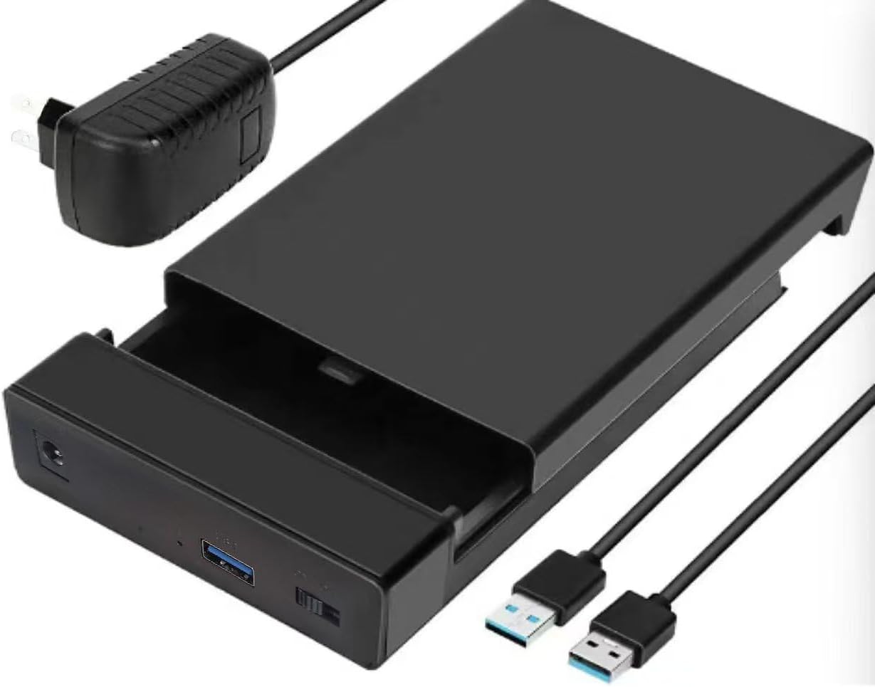 High-Speed 3.5'' SATA HDD Enclosure - Boost Data Transfer