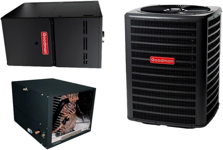 Efficient Goodman 2.5 TON AC & Furnace Combo