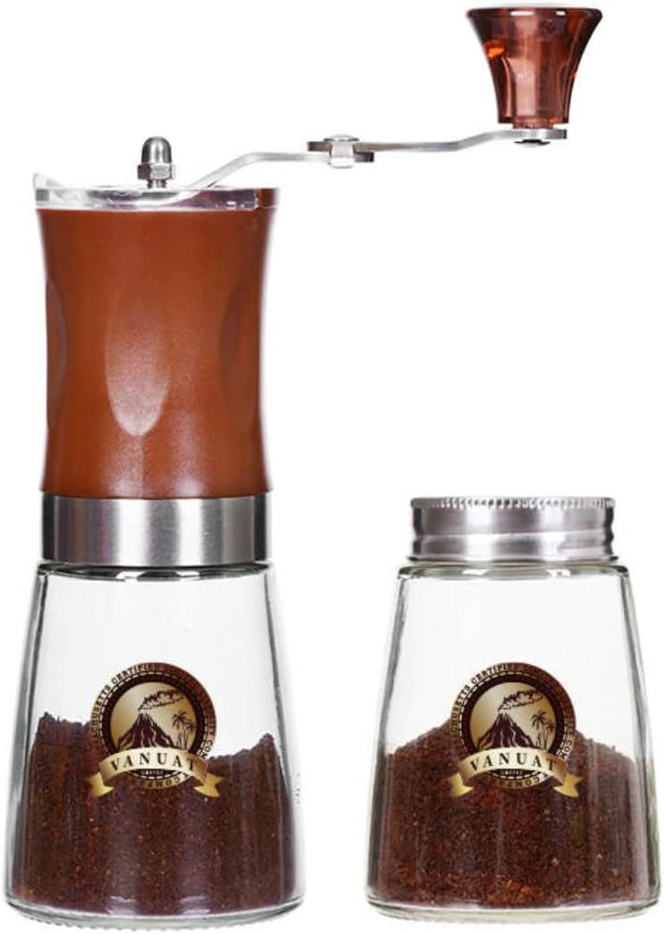 Vanuat Stainless Steel Manual Coffee Grinder: Precision Grinding