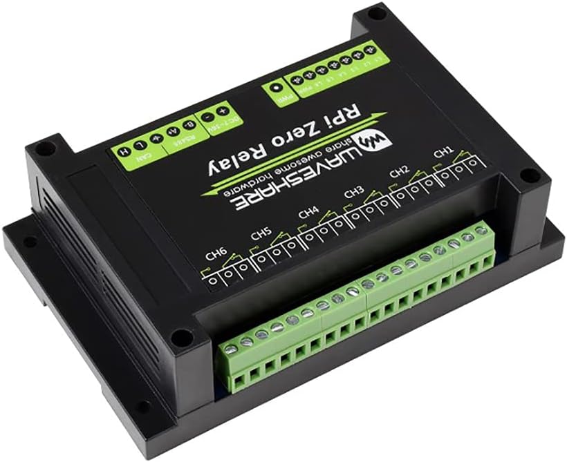 Industrial 6-Channel Relay Module for Raspberry Pi Zero WH Review