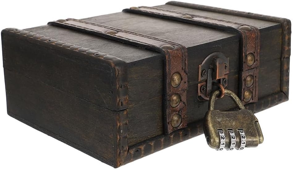 Homoyoyo Vintage Jewelry Box with Lock: Organize in Style