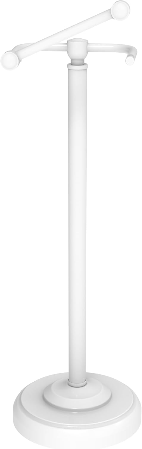 Premium Free Standing Toilet Paper Holder with Weighted Base