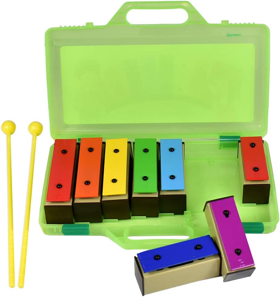 ENNBOM Xylophone Glockenspiel 8 Notes for Beginners and Kids