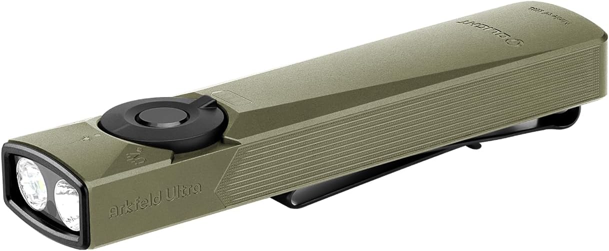OLIGHT Arkfeld Ultra 1400 Lumens EDC Flat Flashlight Review