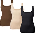 Women's Tummy Control Shapewear Tank Top - Slimming Seamless