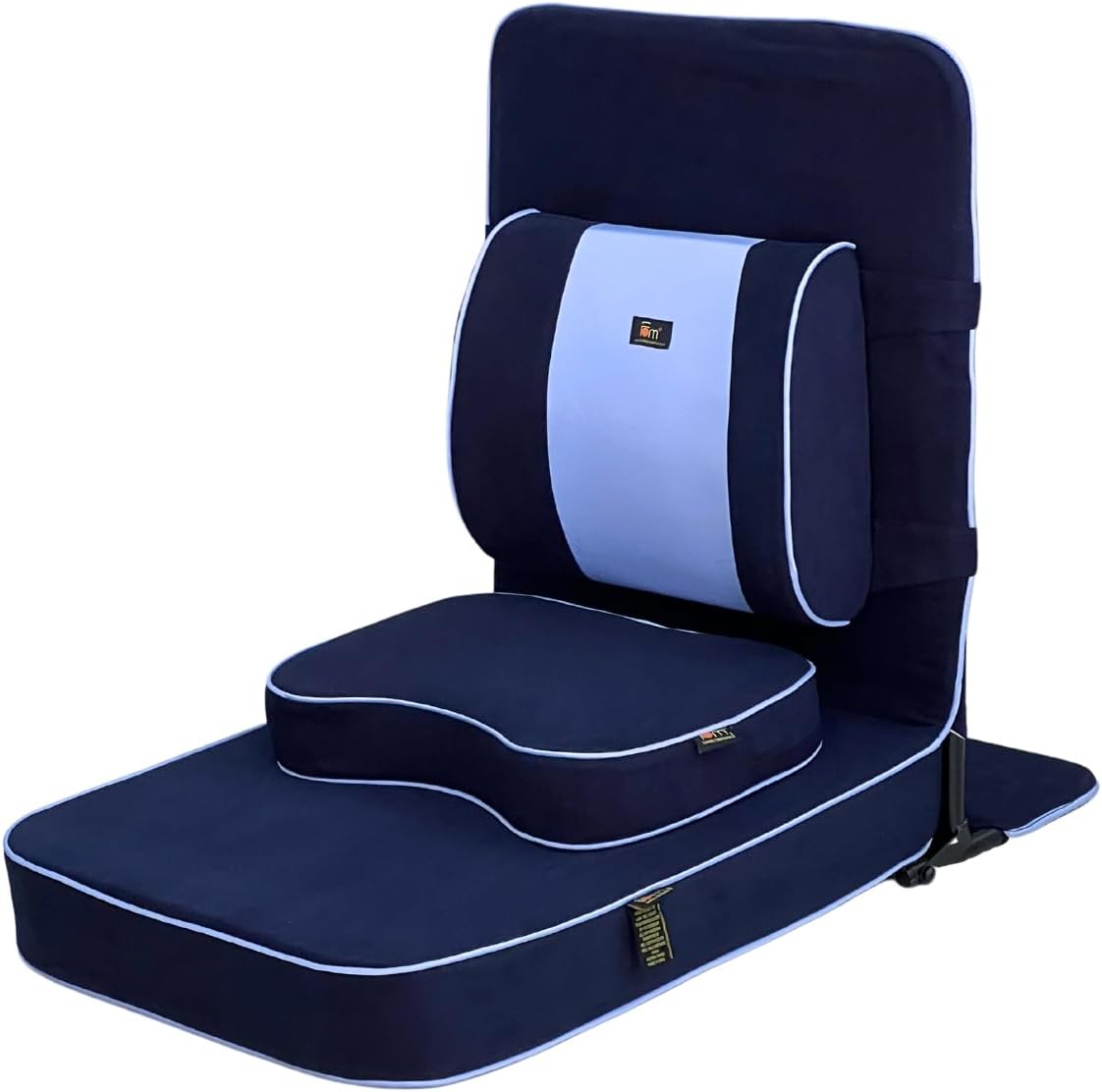 Navy Blue Meditation Chair: Extra Large Comfort