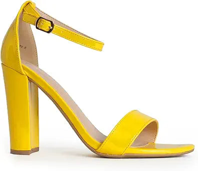 J. Adams Shirley Heels for Women - Stylish Ankle Strap Sandals