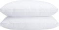 Set of 2 Standard Size Down Pillows - Medium Support Duo