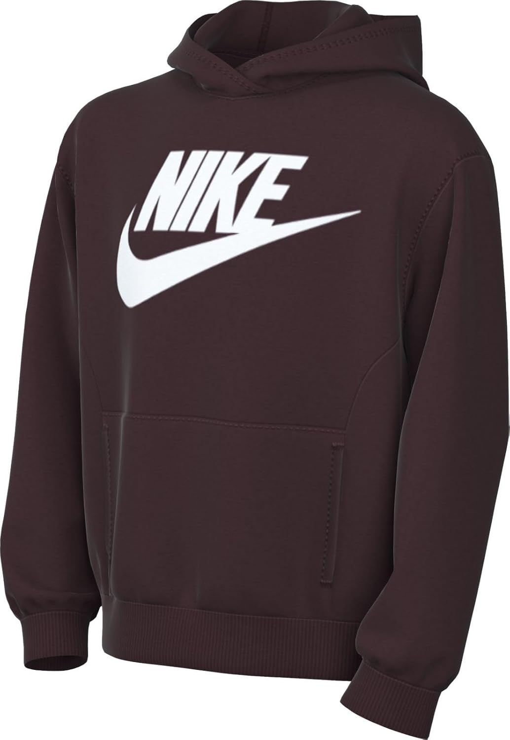 Nike Kids' Burgundy Hoodie, Stay Cozy & Stylish