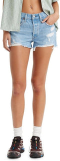 Levi's Womens 501 Original Shorts - High Rise Slim Fit